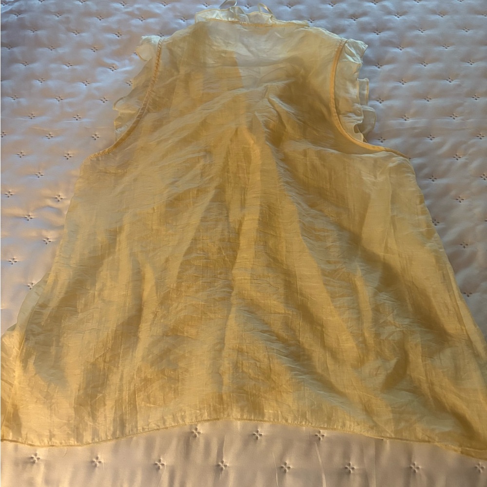 ZARA RUFFLE TOP - Picture 6 of 7